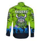 canberra-raiders-anzac-2022-hawaii-long-sleeve-button-shirt-simple-style