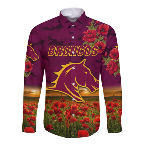 brisbane-broncos-anzac-2022-long-sleeve-button-shirt-poppy-flowers-vibes