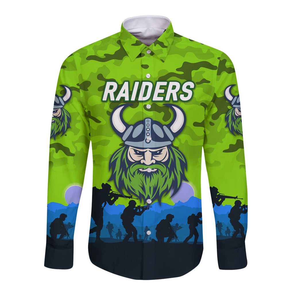 custom-personalised-canberra-raiders-anzac-2022-hawaii-long-sleeve-button-shirt-simple-style