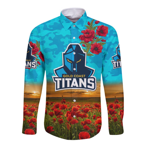 custom-personalised-gold-coast-titans-anzac-2022-hawaii-long-sleeve-button-shirt-poppy-flowers-vibes