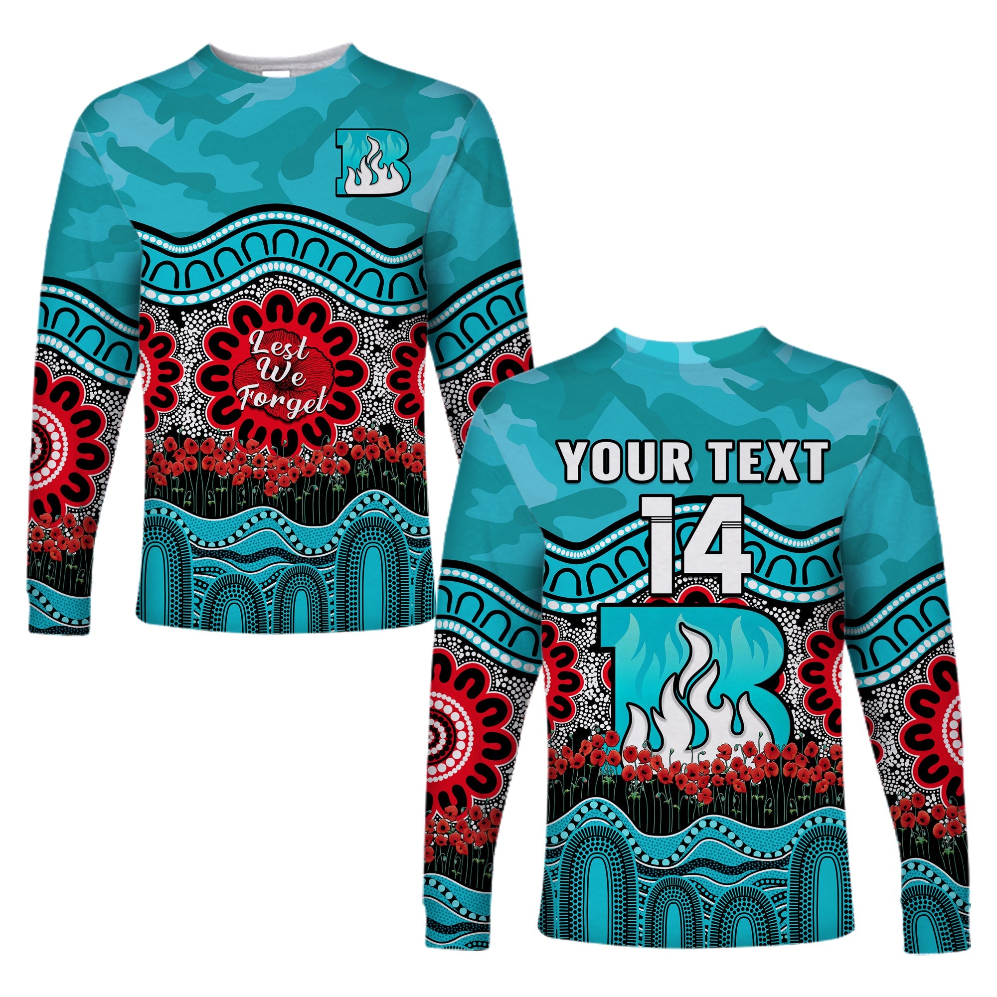 custom-text-and-number-brisbane-heat-cricket-anzac-long-sleeve-shirt-poppy-aboriginal-camouflage