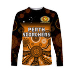 perth-scorchers-long-sleeve-shirt-gradient-aboriginal-dot-painting