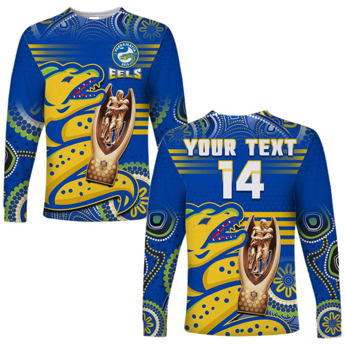 custom-text-and-number-parramatta-rugby-long-sleeve-shirt-eels-premiers-2022-indigenous-artsy