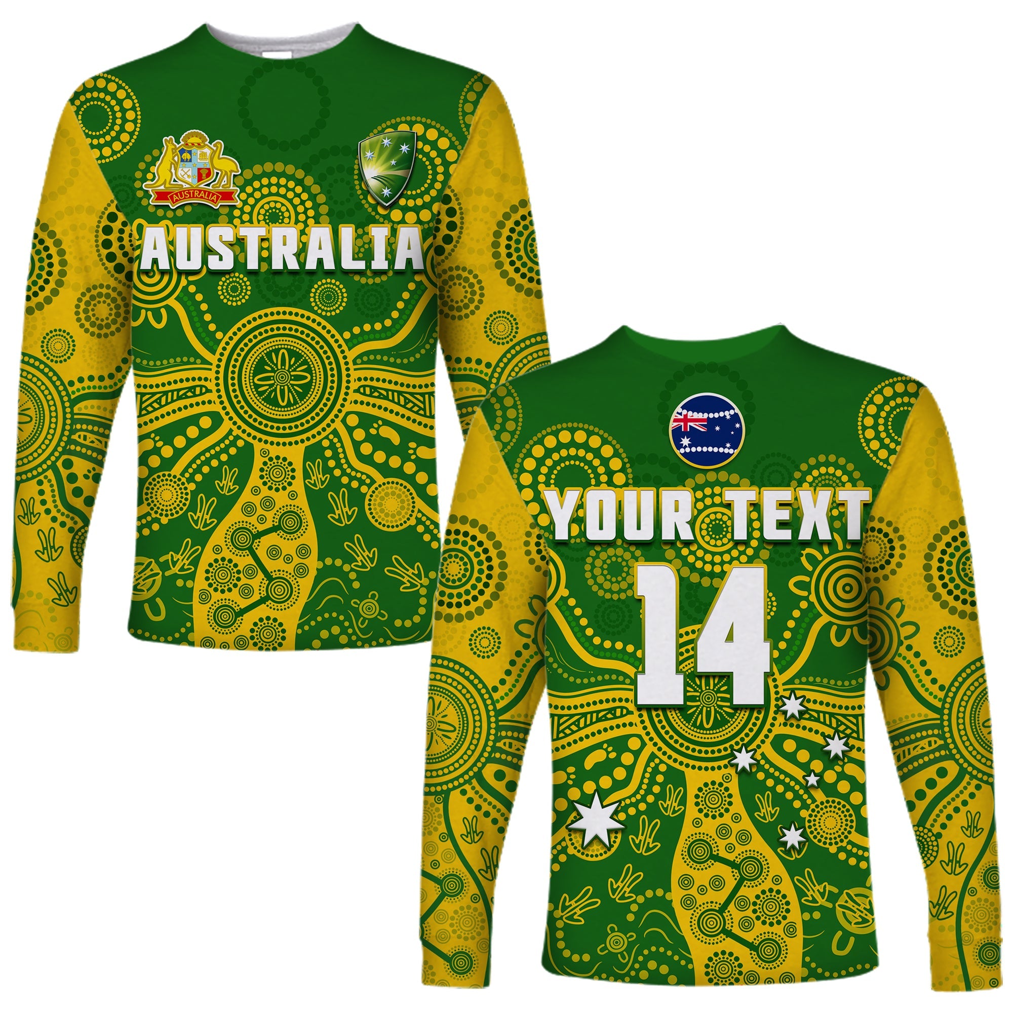 custom-text-and-number-cricket-australia-long-sleeve-shirt-aussie-2022-indigenous-special-version-2