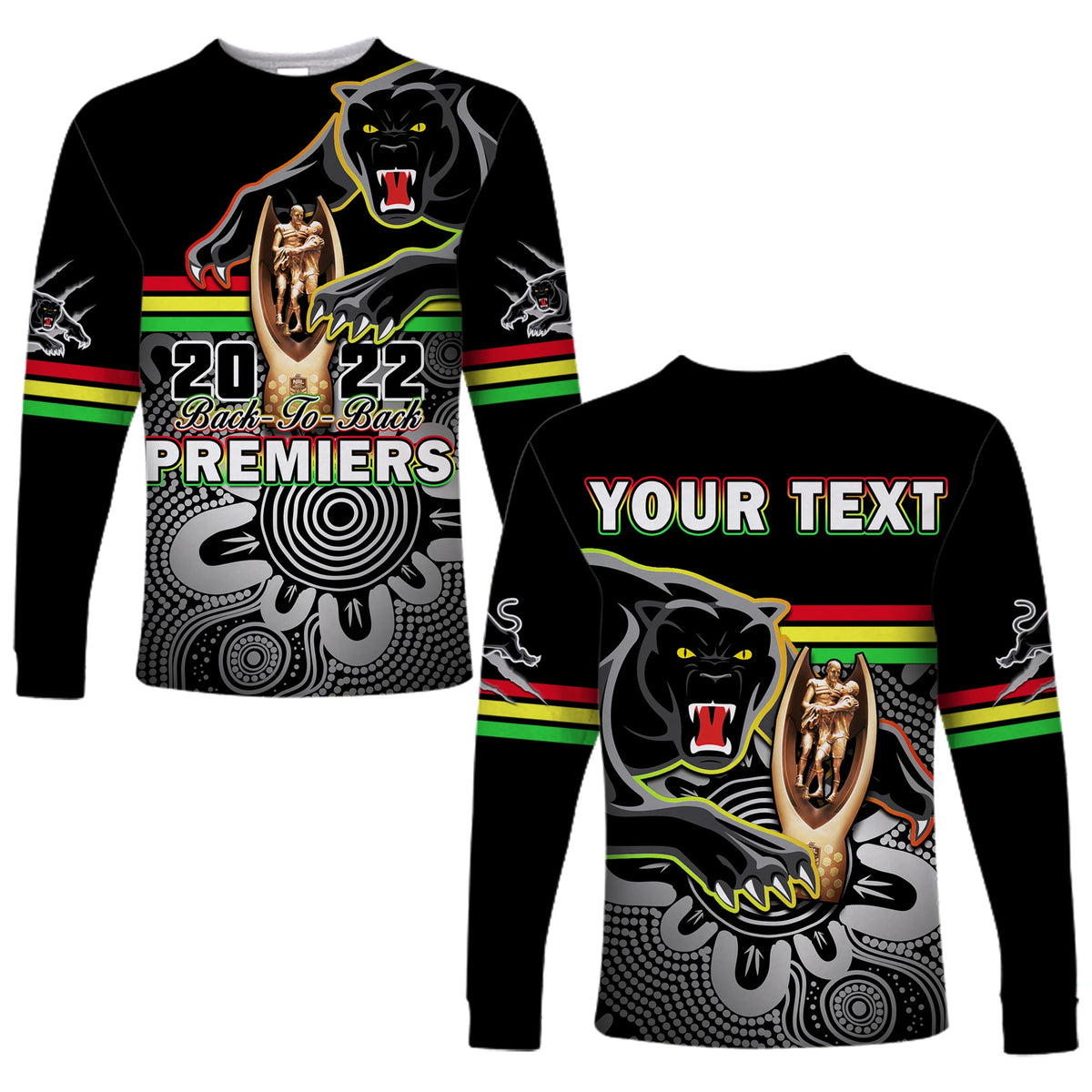 custom-personalised-panthers-rugby-long-sleeve-shirt-pennies-premiers-2022-back-to-back-indigenous-original