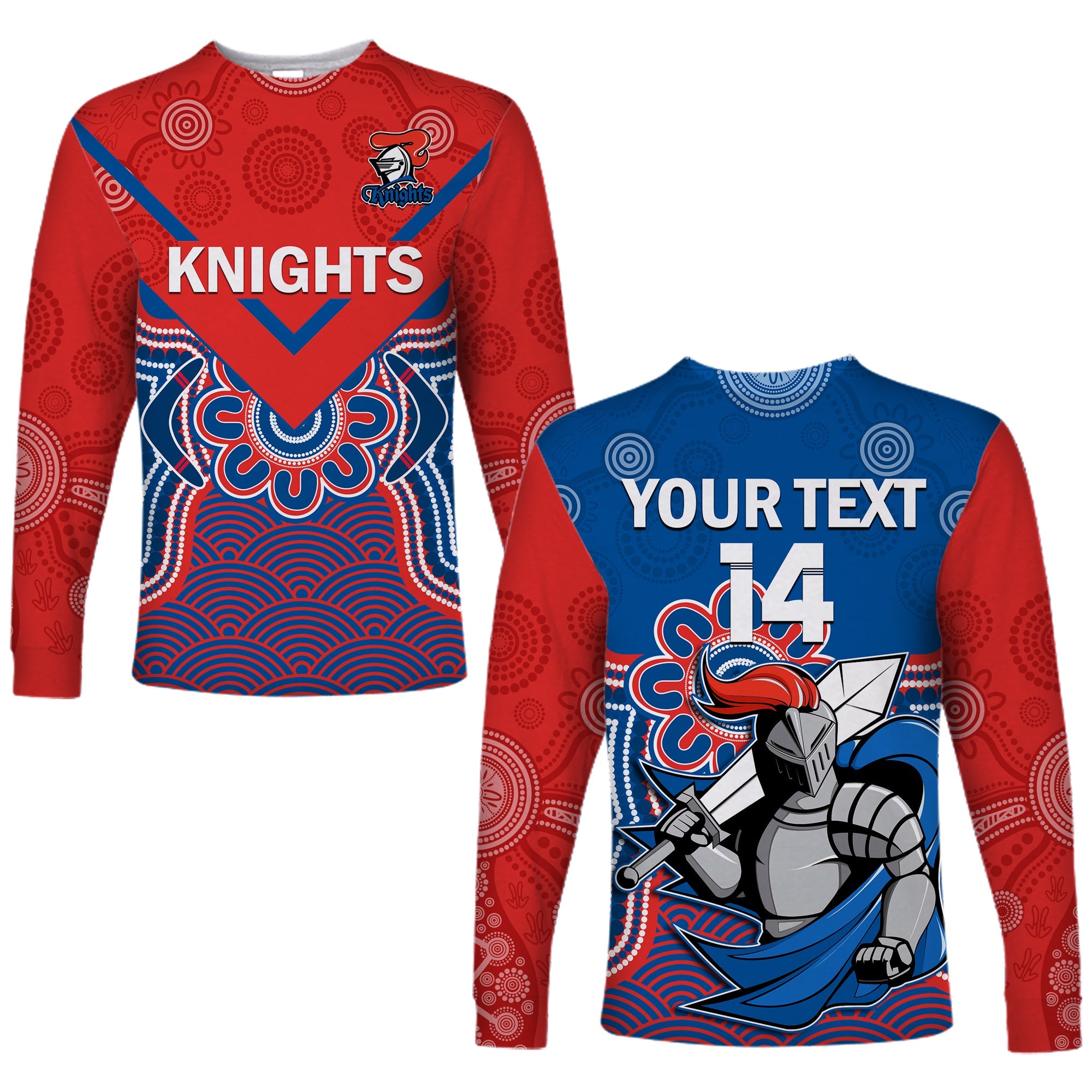 custom-text-and-number-knights-rugby-long-sleeve-shirt-novocastrians-1987-aboriginal-art
