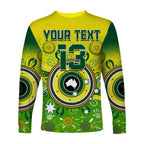 custom-text-and-number-australia-cricket-long-sleeve-shirt-aboriginal-national-color-champion