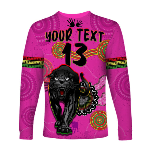custom-text-and-number-panthers-long-sleeve-shirt-aboriginal-premiers-2022-we-are-the-champions-with-trophy