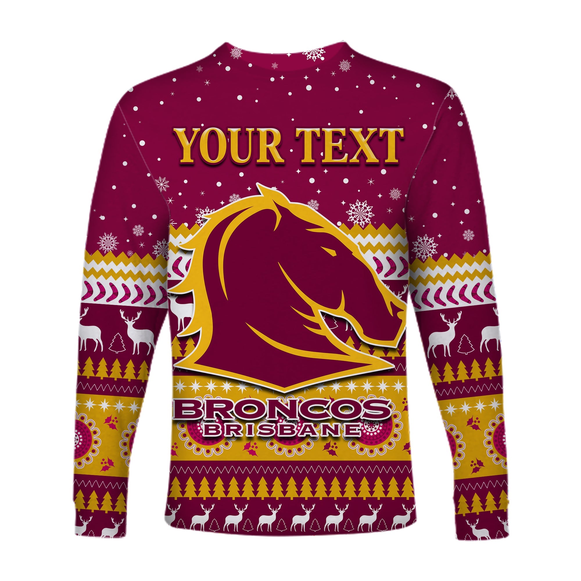 custom-personalised-broncos-aboriginal-long-sleeve-shirt-christmas-brisbane
