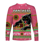 panthers-christmas-long-sleeve-shirt-aboriginal-pattern-penrith-pink-version