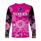 sydney-sixers-long-sleeve-shirt-cricket-indigenous-australian-art-ver01