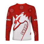 custom-text-and-number-sydney-football-long-sleeve-shirt-swans-1874-dot-painting-artsy