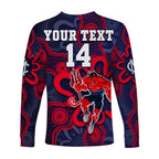 custom-text-and-number-demons-football-2022-long-sleeve-shirt-australian-aboriginal-dot-painting