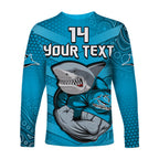 custom-text-and-number-sharks-rugby-long-sleeve-shirt-go-sharkies-aboriginal-sporty-version