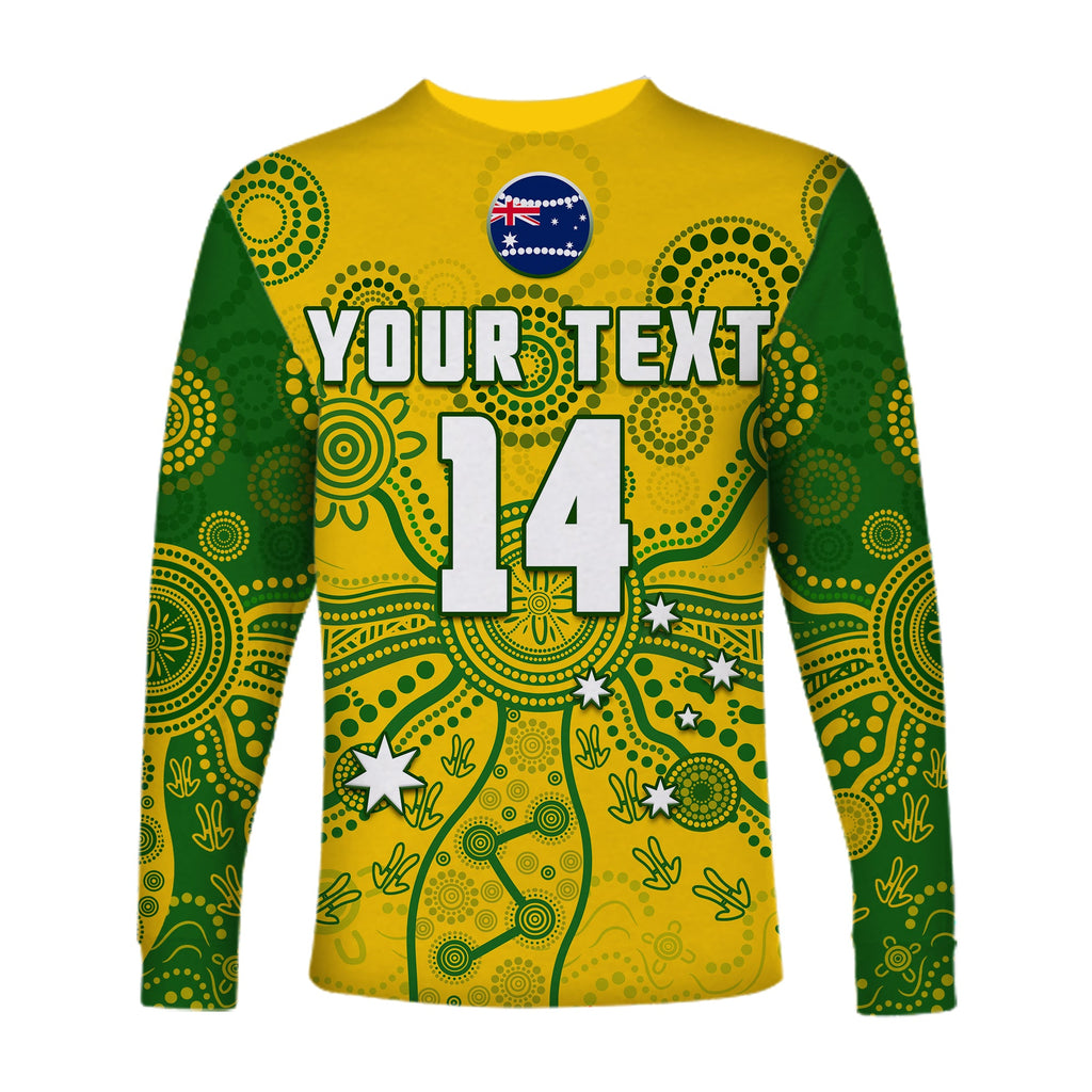 custom-text-and-number-cricket-australia-long-sleeve-shirt-aussie-2022-indigenous-special-version