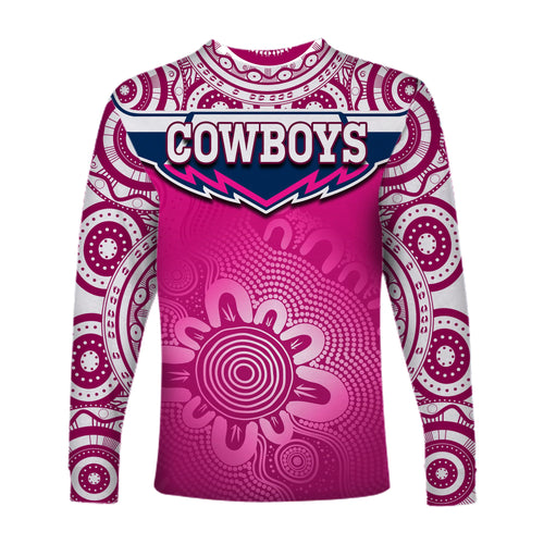 cowboys-rugby-long-sleeve-shirt-aboriginal-pattern-pink-version