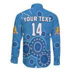 custom-text-and-number-nsw-blues-rugby-long-sleeve-button-shirt-new-south-wales-aboriginal-dot-painting-unique-version