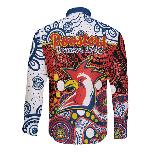 roosters-rugby-long-sleeve-button-shirt-easts-1908-aboriginal-artsy-premiers