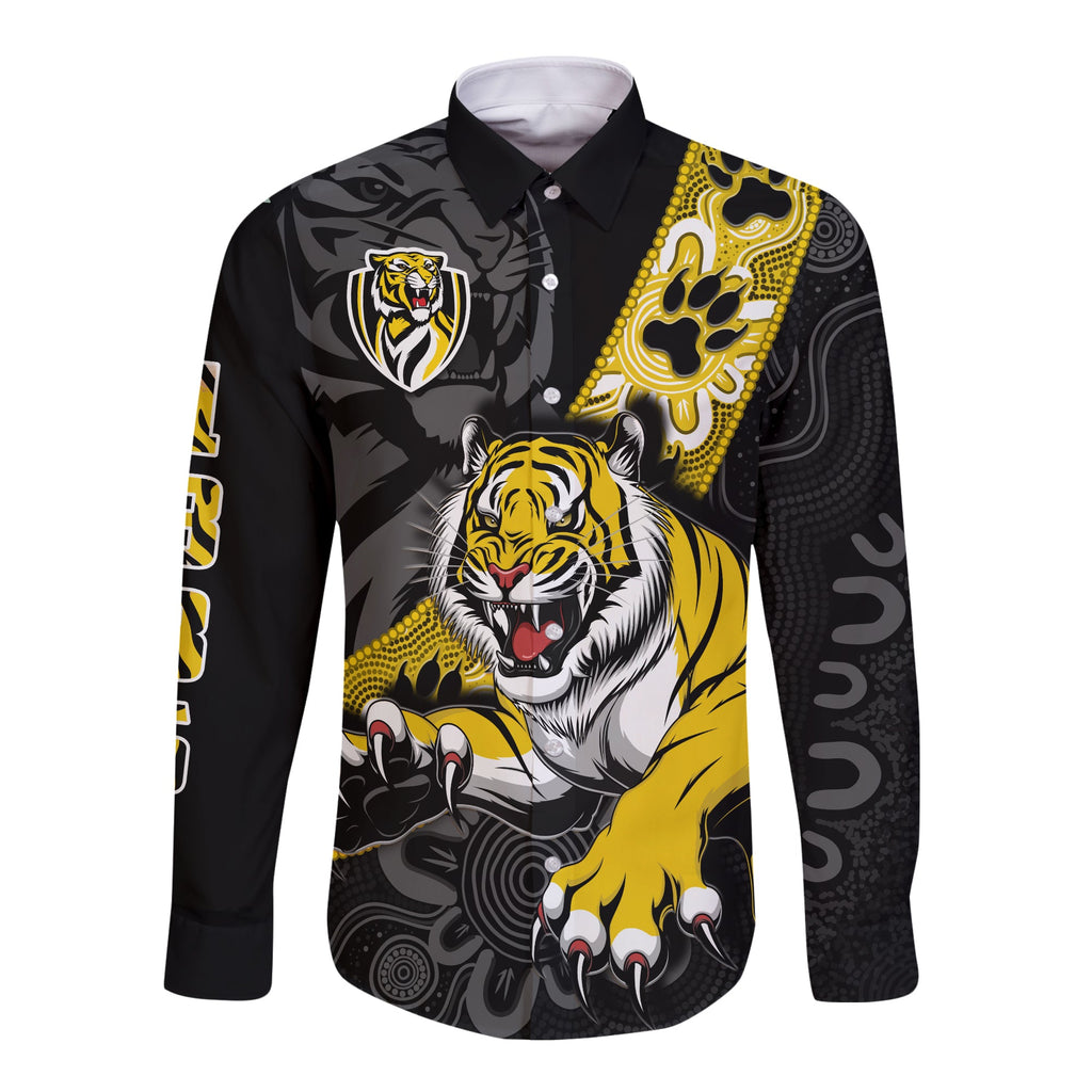 richmond-football-long-sleeve-button-shirt-tigers-1885-indigenous-basic-style
