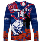custom-text-and-number-western-bulldogs-football-anzac-2023-long-sleeve-shirt-doggies-aboriginal-mix-poppy-camouflage