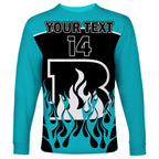 custom-text-and-number-brisbane-heat-cricket-2023-long-sleeve-shirt-simple-style