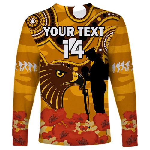 custom-text-and-number-hawks-football-anzac-2023-long-sleeve-shirt-indigenous-mix-poppy-camouflage