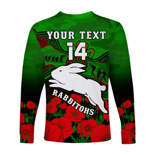 custom-text-and-number-rabbitohs-rugby-anzac-long-sleeve-shirt-south-sydney-camouflage-poppy-aboriginal