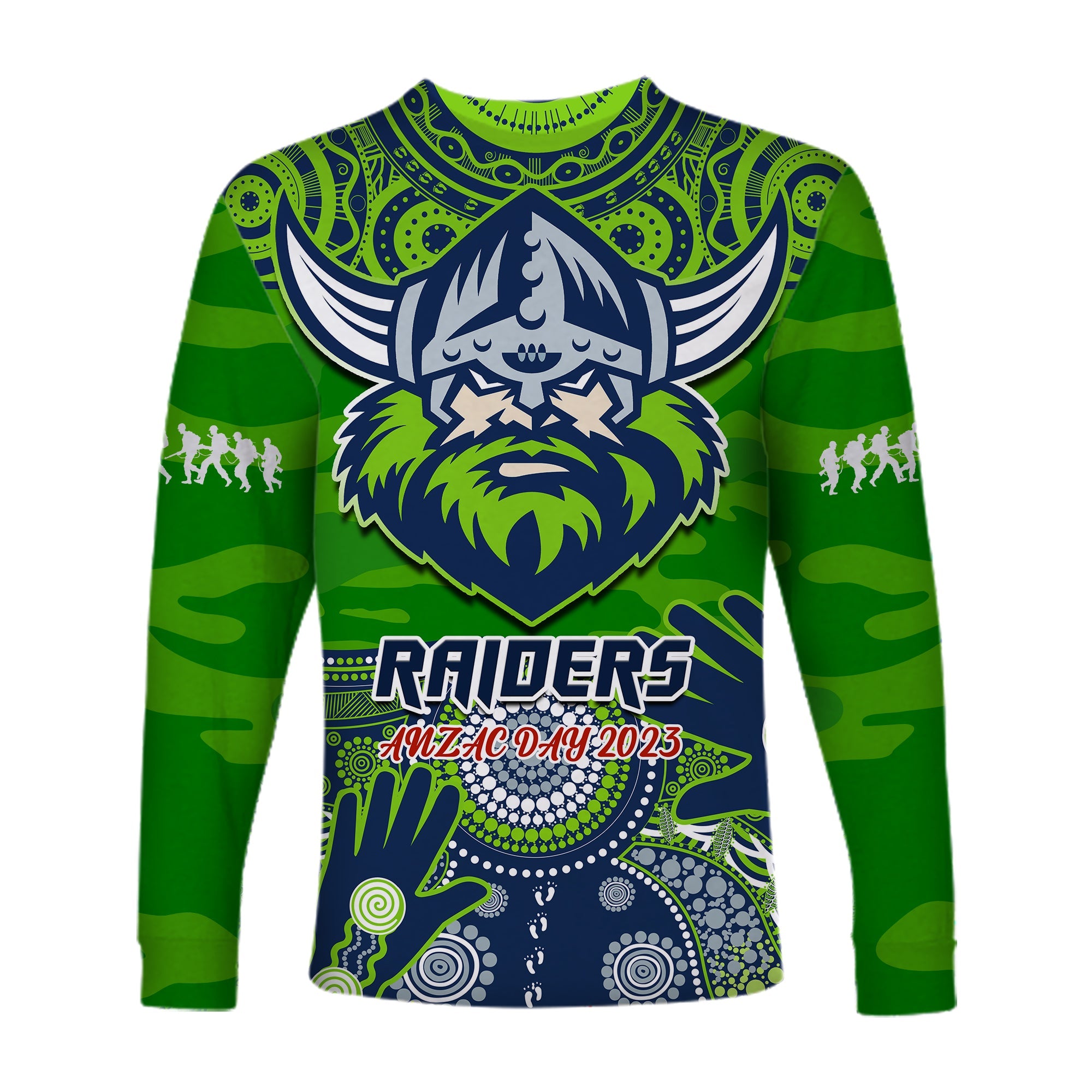 raiders-rugby-anzac-2023-long-sleeve-shirt-dots-poppy-mix-camouflage-lest-we-forget