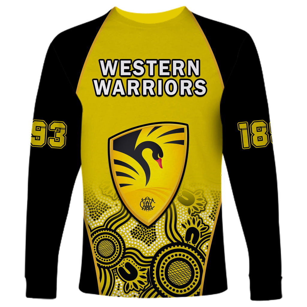 western-australia-cricket-2023-long-sleeve-shirt-warriors-sheffield-shield-indigenous