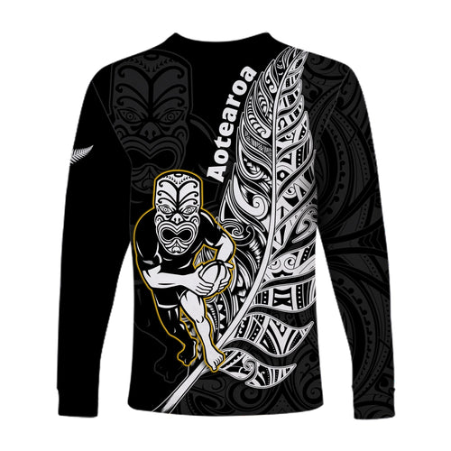 new-zealand-silver-fern-rugby-long-sleeve-shirt-all-black-maori-version-black