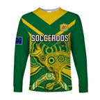 custom-text-and-number-australia-soccer-long-sleeve-shirt-champions-aboriginal-kangaroos-world-cup-football-socceroos