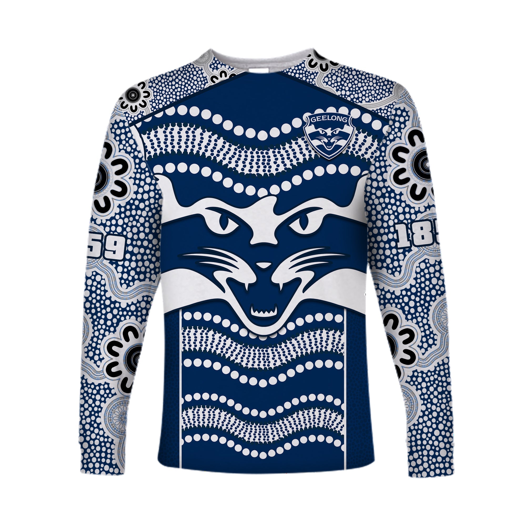 custom-text-and-number-cats-football-long-sleeve-shirt-geelong-1859-indigenous-sporty-version
