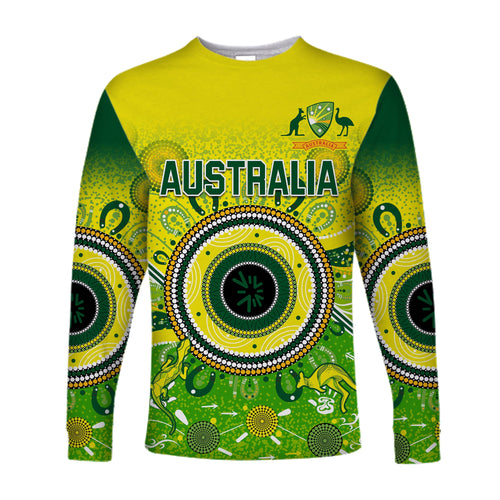 custom-text-and-number-australia-cricket-long-sleeve-shirt-aboriginal-national-color-champion