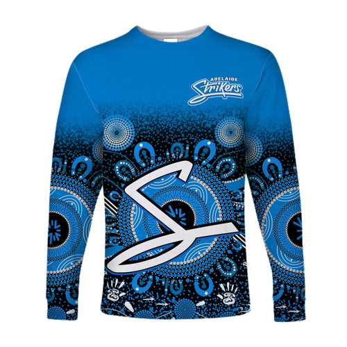 custom-text-and-number-adelaide-strikers-long-sleeve-shirt-aboriginal-sunshine