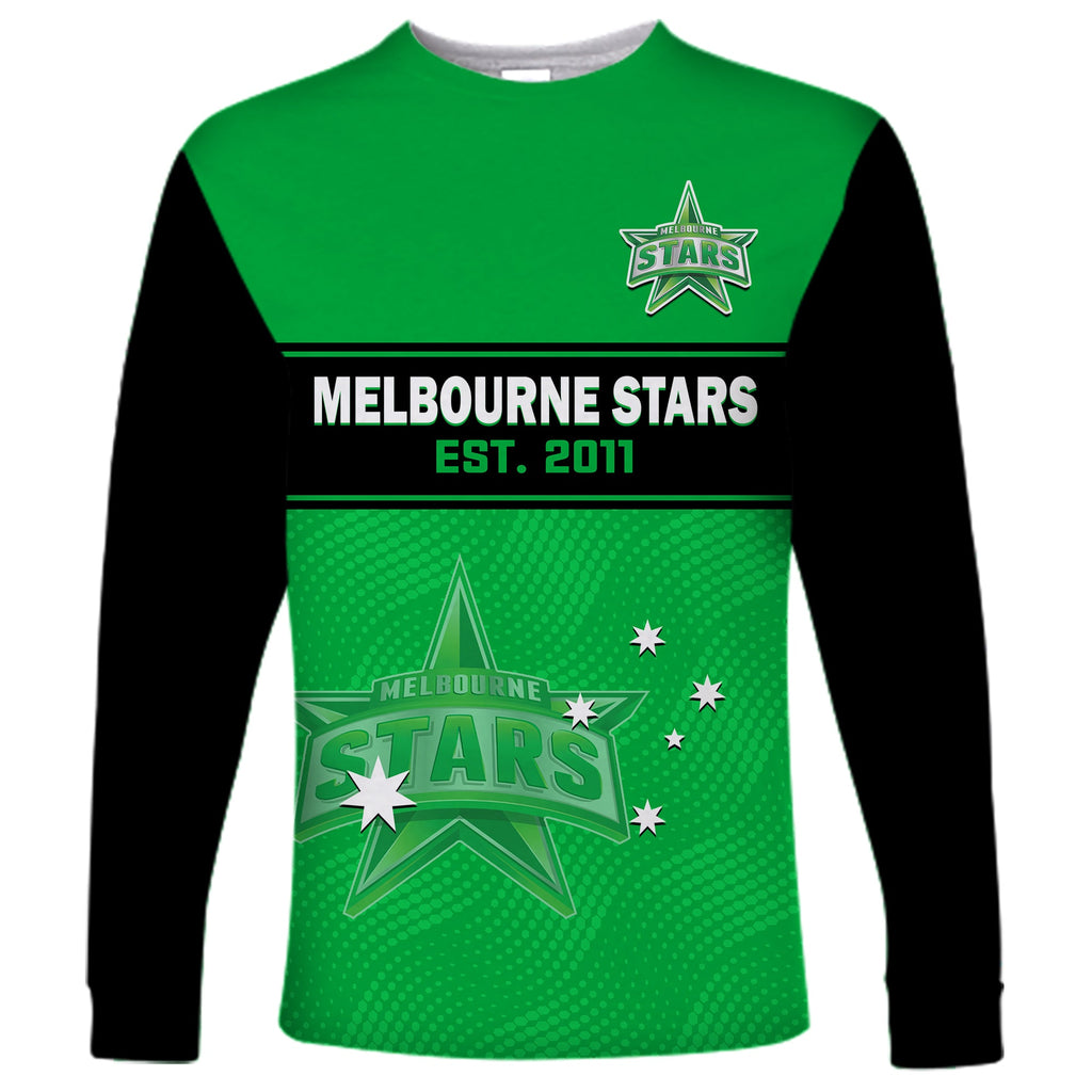 custom-text-and-number-melbourne-stars-cricket-long-sleeve-shirt-est-2011-sporty
