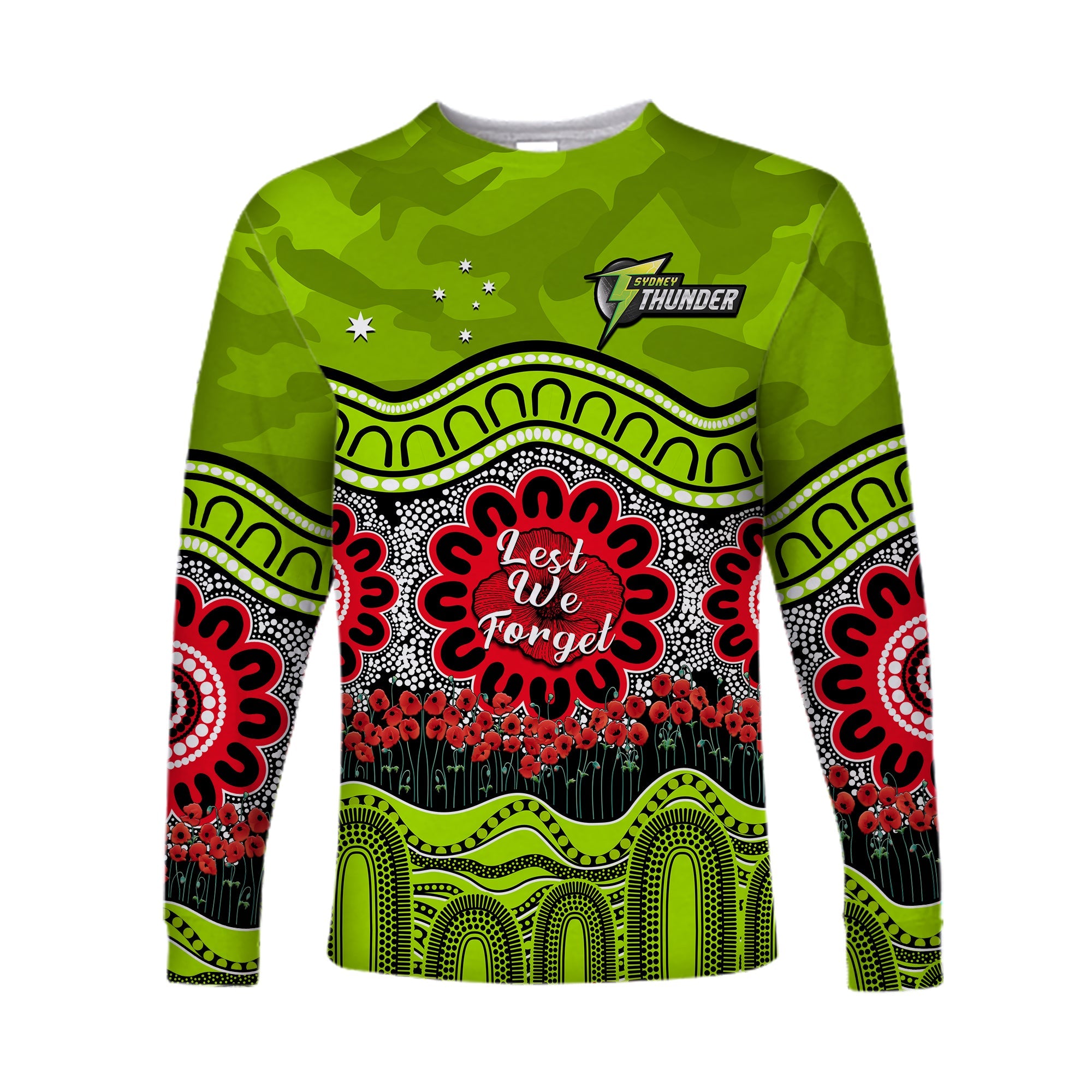 custom-text-and-number-thunder-cricket-anzac-long-sleeve-shirt-poppy-sydney-aboriginal-camouflage