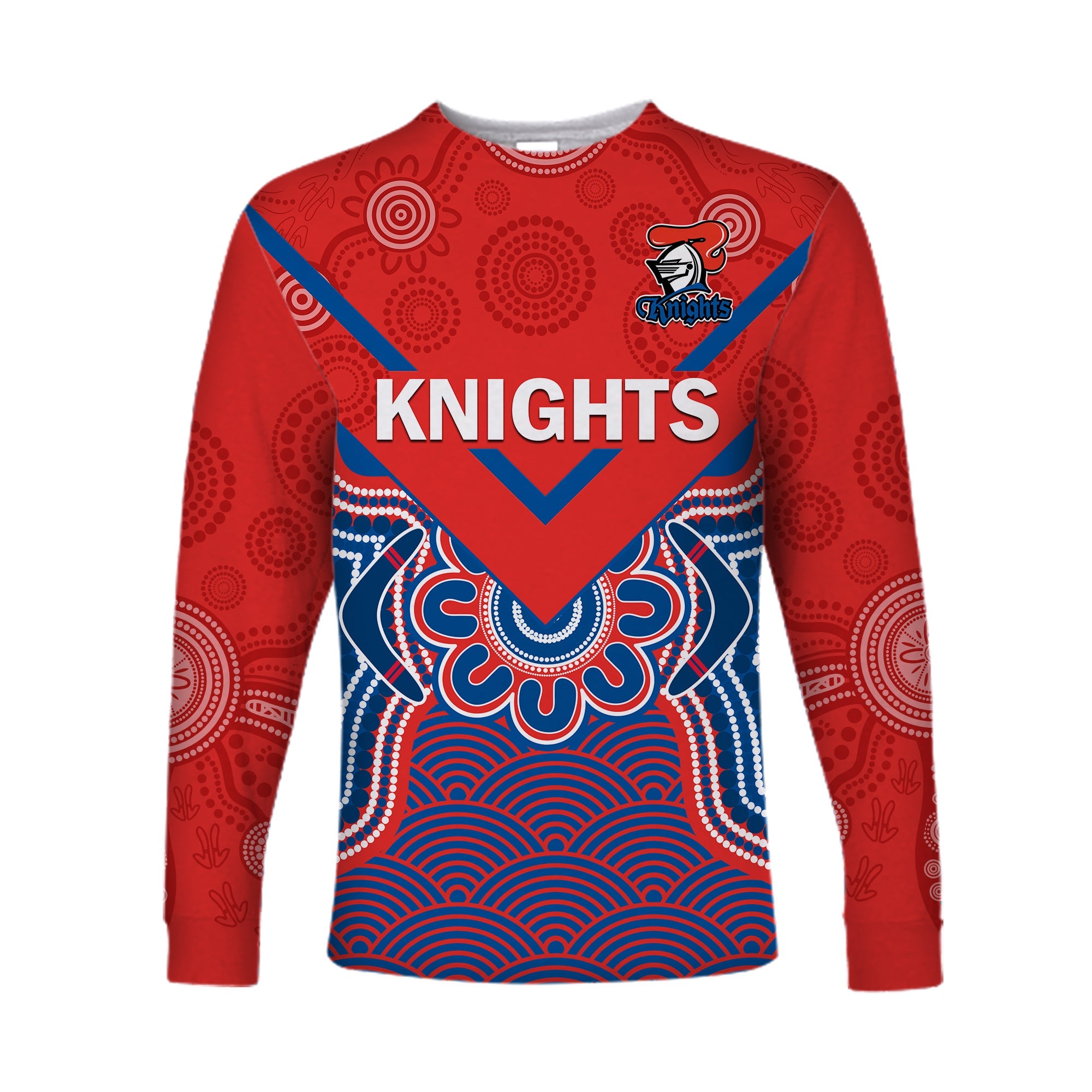 custom-text-and-number-knights-rugby-long-sleeve-shirt-novocastrians-1987-aboriginal-art