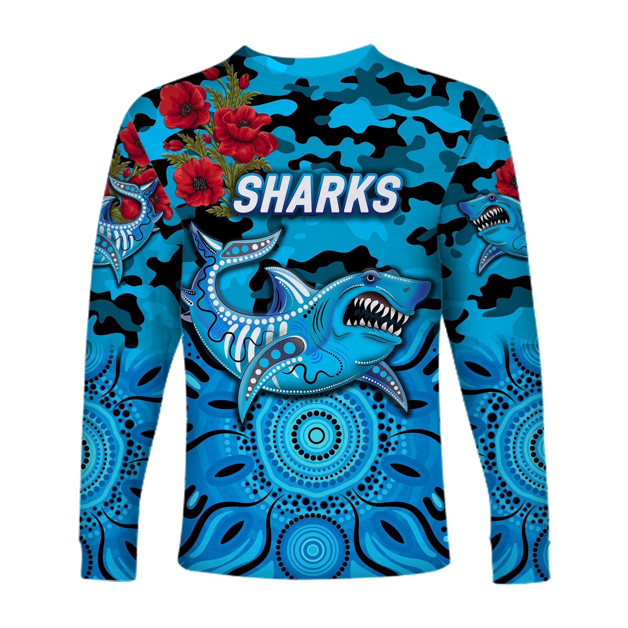cronulla-sutherland-sharks-anzac-2022-long-sleeve-shirt-indigenous-vibes