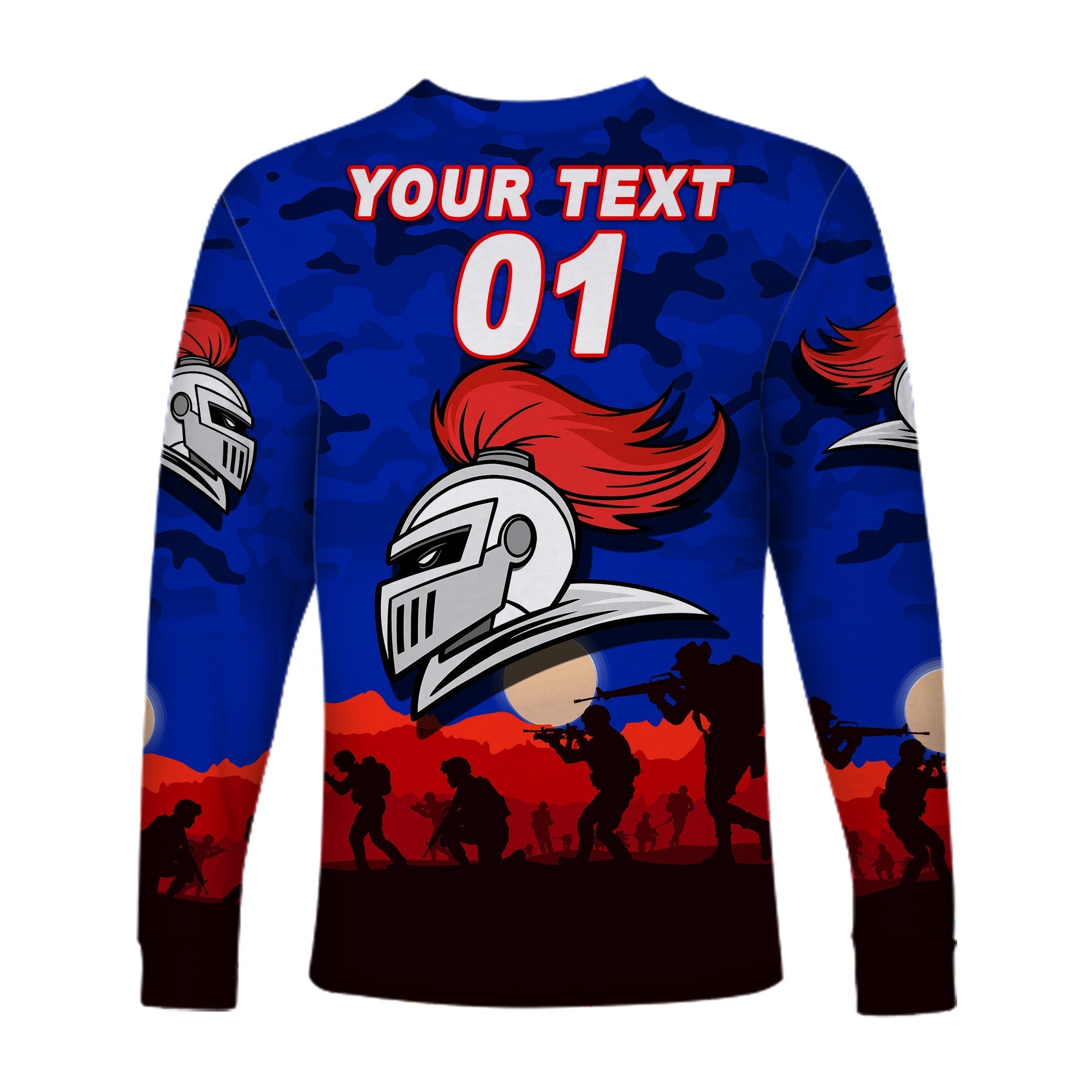 custom-personalised-newcastle-knights-anzac-2022-long-sleeve-shirt-simple-style