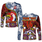 custom-text-and-number-roosters-rugby-long-sleeve-shirt-easts-1908-aboriginal-artsy-premiers