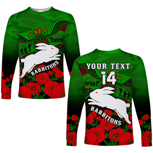 custom-text-and-number-rabbitohs-rugby-anzac-long-sleeve-shirt-south-sydney-camouflage-poppy-aboriginal