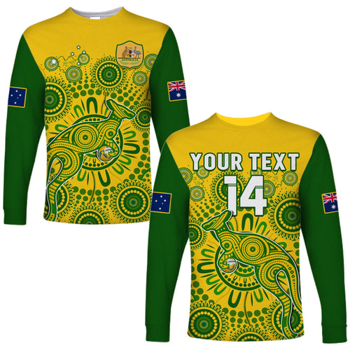 custom-text-and-number-australia-soccer-long-sleeve-shirt-socceroos-kangaroo-aussie-indigenous-national-color