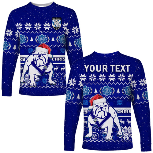 custom-personalised-bulldogs-rugby-christmas-long-sleeve-shirt-berries-merry-xmas-aboriginal-art