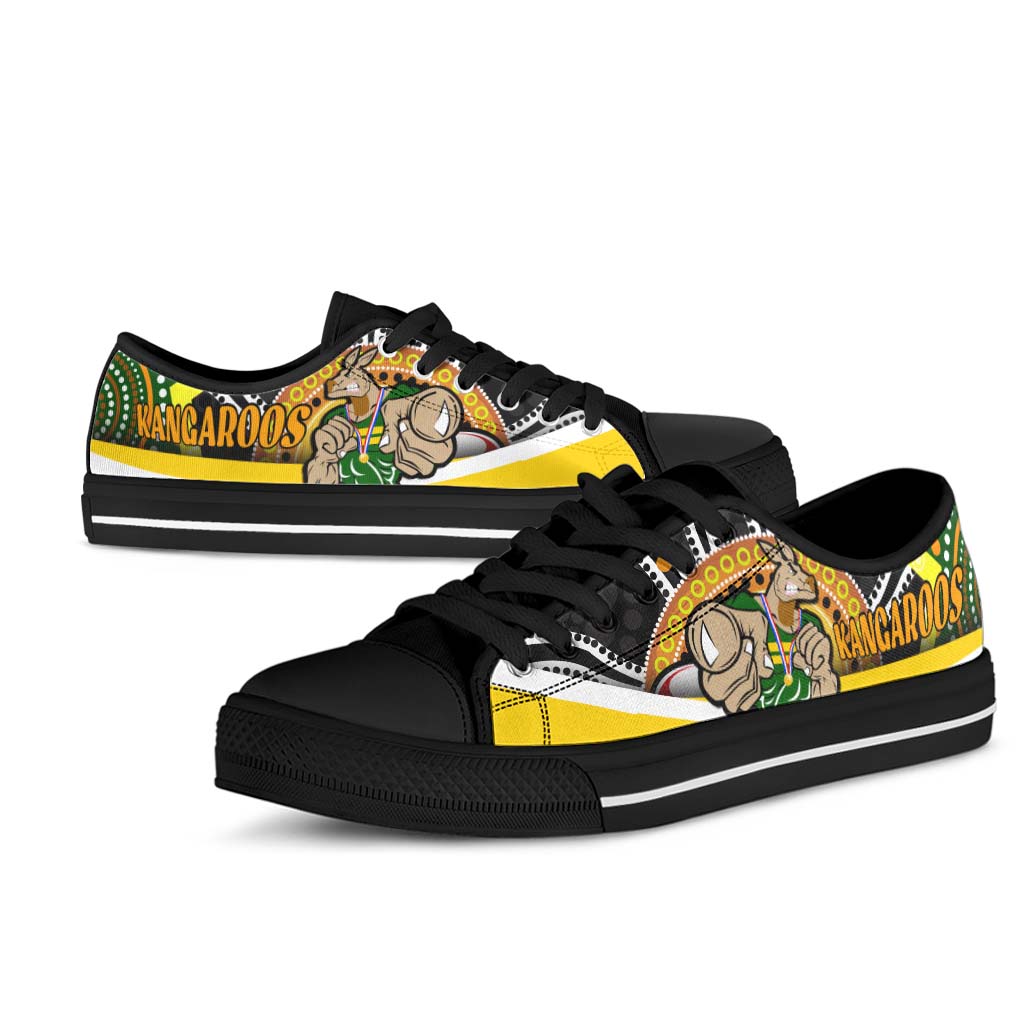 kangaroos-rugby-low-top-canvas-shoes-kangraroo-australian-rugby-league-go-the-roos-indigenous-low-top-canvas-shoes
