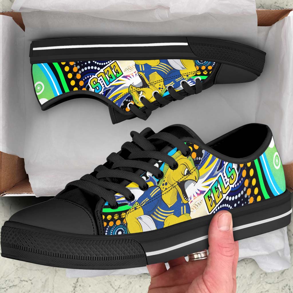 eels-rugby-low-top-shoes-eels-rugby-with-aboriginal-pattern-indigenous