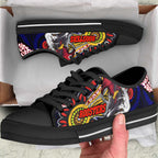 rooster-rugby-low-top-shoes-angry-rooster-rugby-with-aboriginal-indigenous-dot-painting-style