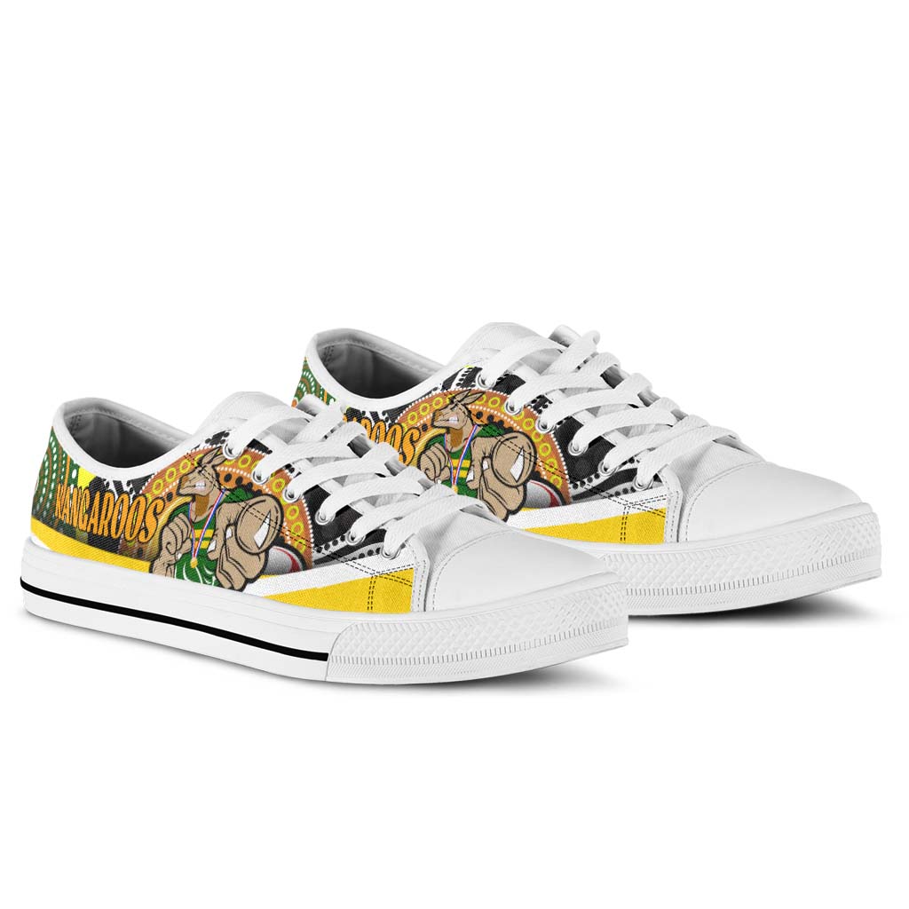kangaroos-rugby-low-top-canvas-shoes-kangraroo-australian-rugby-league-go-the-roos-indigenous-low-top-canvas-shoes