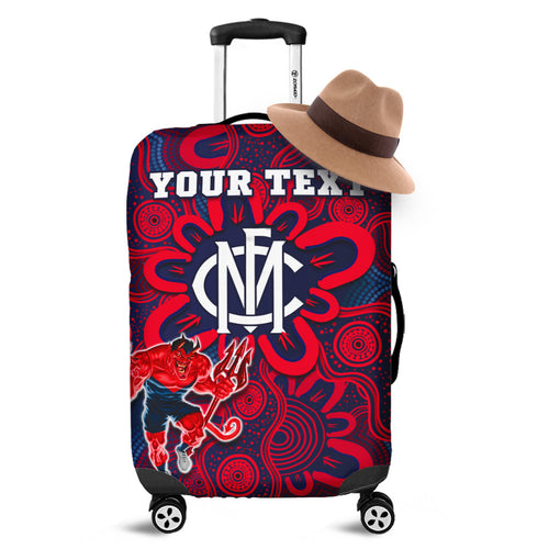custom-personalised-demons-football-2022-luggage-cover-australian-aboriginal-dot-painting-ver02