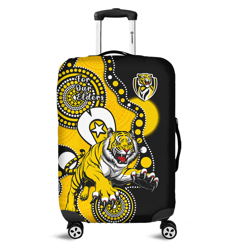 richmond-football-naidoc-2023-luggage-covertigers-for-our-elders-indigenous-art