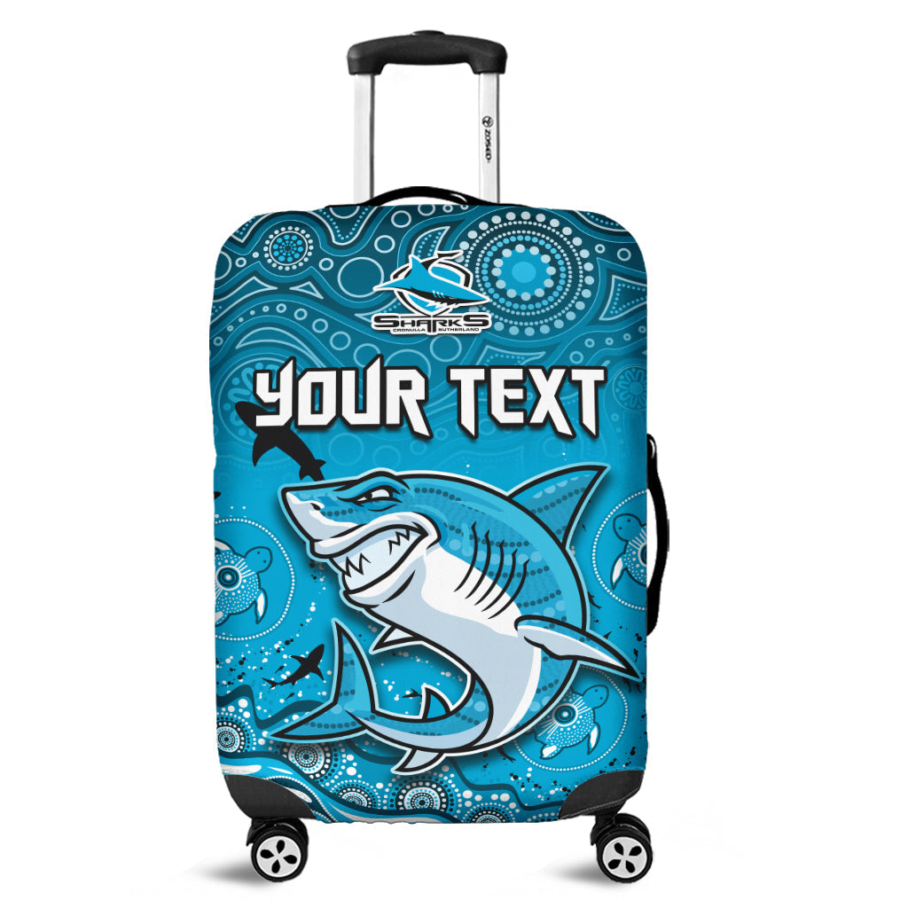 custom-personalised-sharks-rugby-luggage-cover-go-sharkies-aboriginal-special-version